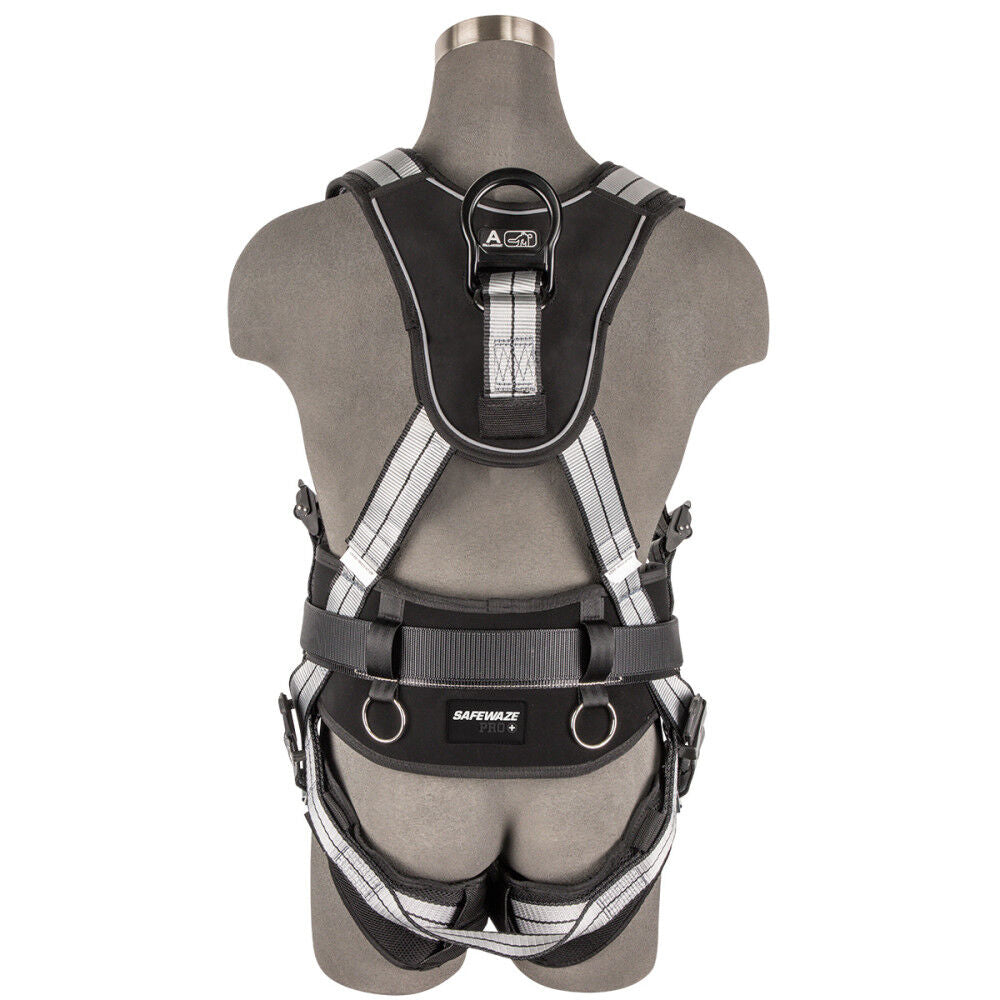 PRO+ Slate Construction Harness Large with QC Chest/TB Leg 020-1191