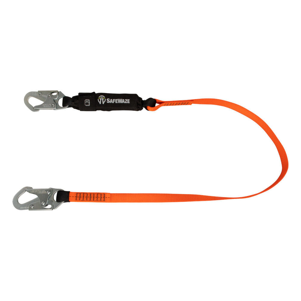 V Line 6' Energy Absorbing Lanyard with Snap Hook FS88560-E