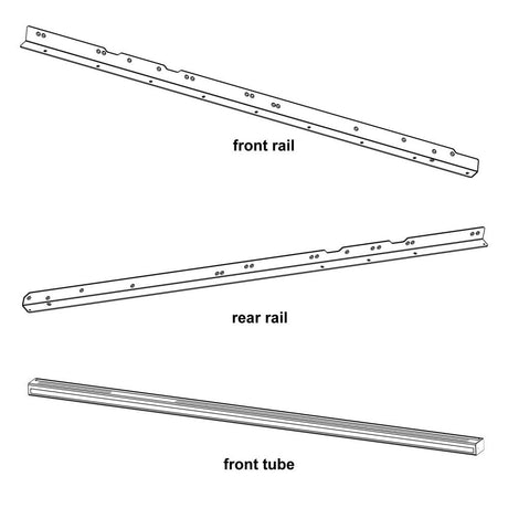 36in Professional Series II T-Glide Rails Assembly TGP2-R36A2