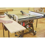 Contractor Saw with 36in Professional T Glide Fence System Rails & Extension Table CNS175-TGP236