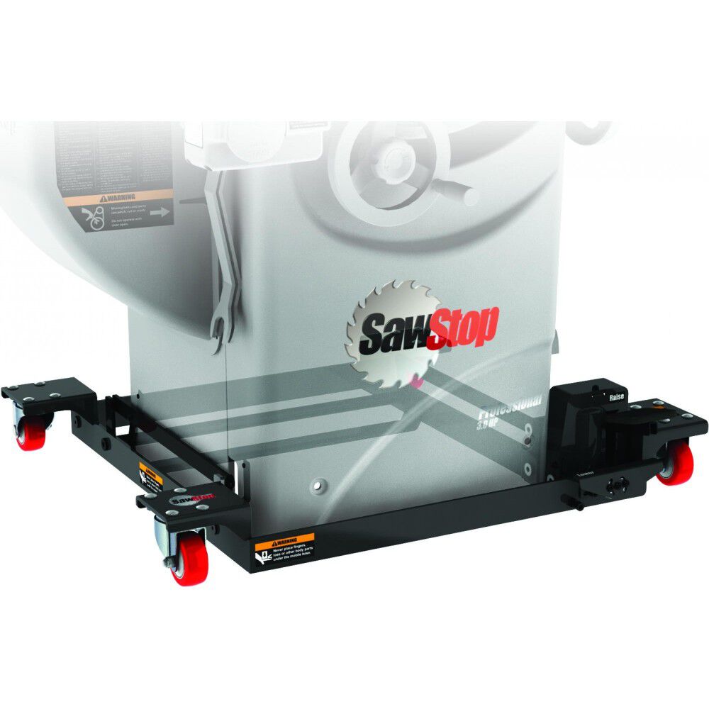 Industrial Saw Mobile Base with PCS Mobile Base Conversion Kit MB-PCS-IND