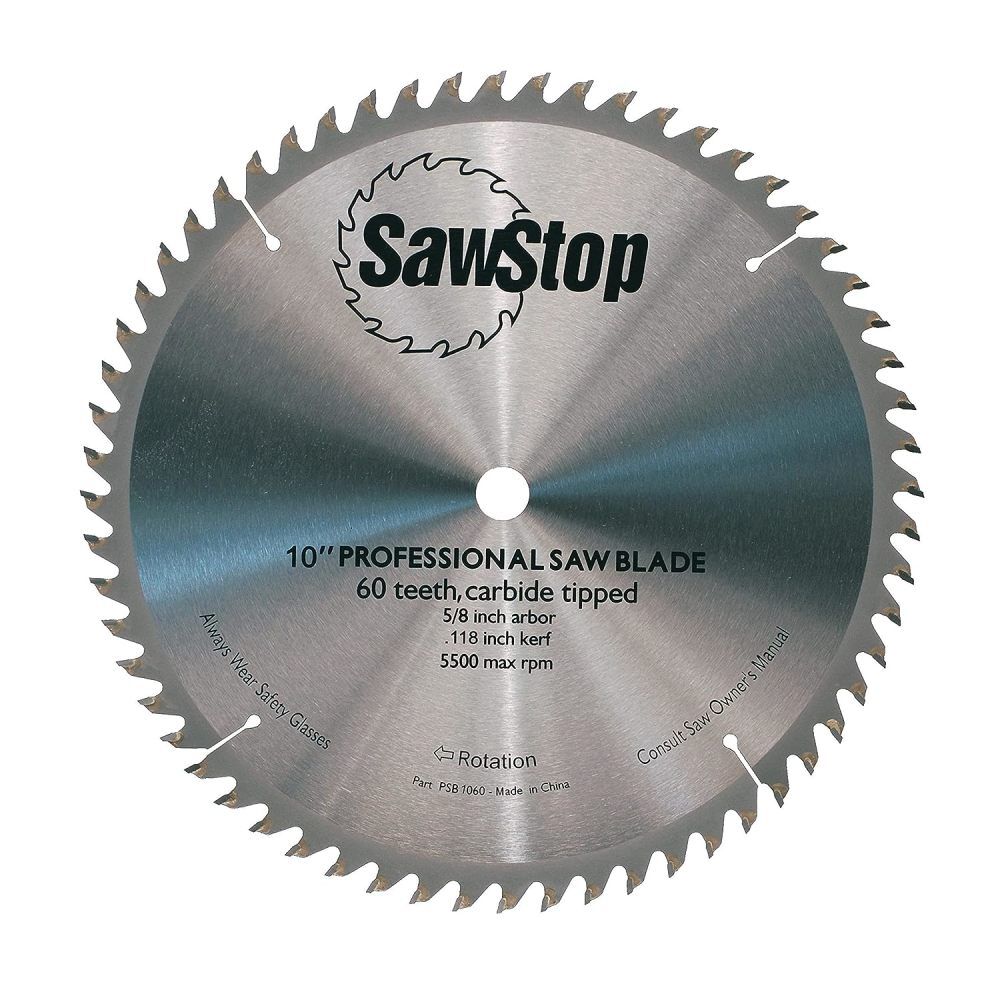 Steel Combination Blade - 60 Tooth (ATB) Carbide Tipped CB104 184