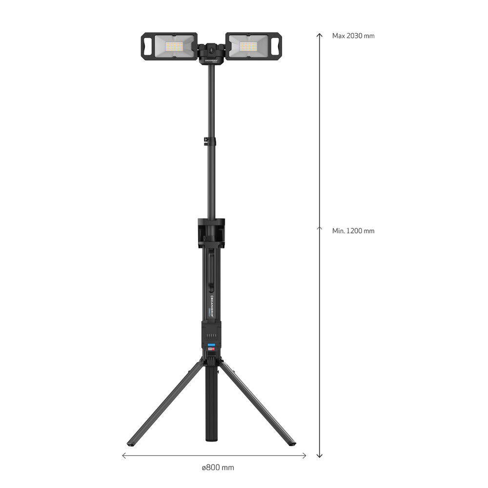 Tower 5 Connect 5000 Lumens LED Floodlight (Bare Tool) 03.6105C