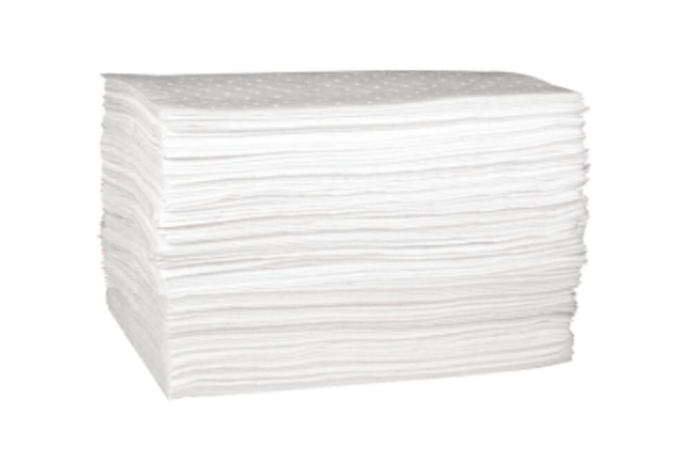 MW Poly Pads Oil Only 15in X 18in White 100pk 82004