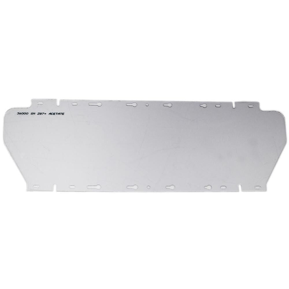 Replacement Window for 380 Series Safety Face Shields, Uncoated Acetate, Clear Tint S36000