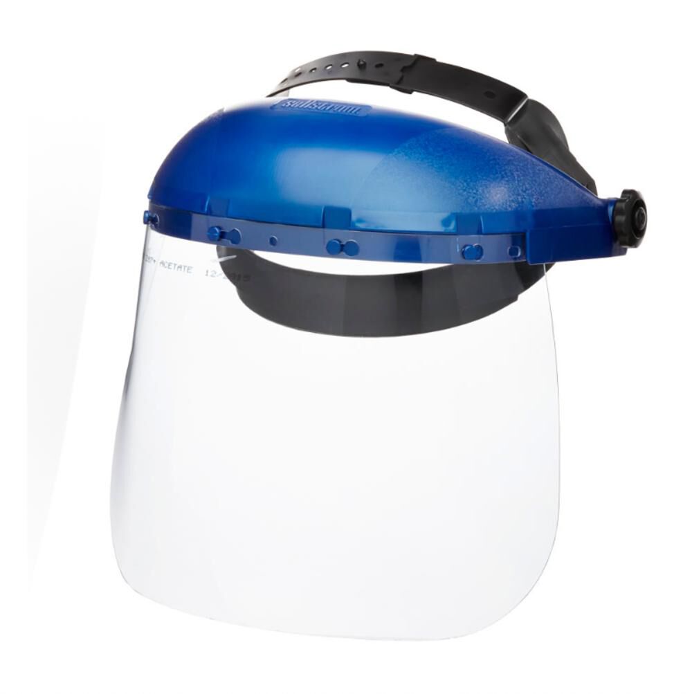 Single Crown Face Shield with Adjustable Headgear - S39110 S39110