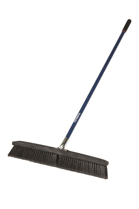 S400 24in Medium Bristle Jobsite Push Broom - Black 82014