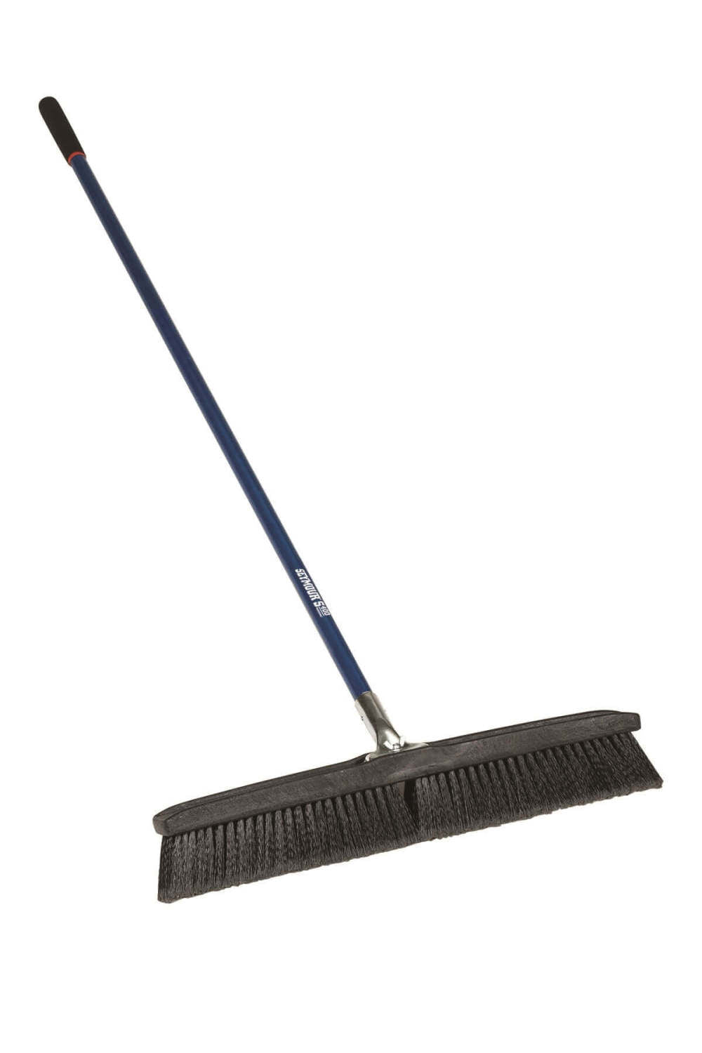 S400 24in Medium Bristle Jobsite Push Broom - Black 82014