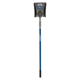 S400 Jobsite #2 Square Point Shovel 46 in Blue Fiberglass Handle 49452