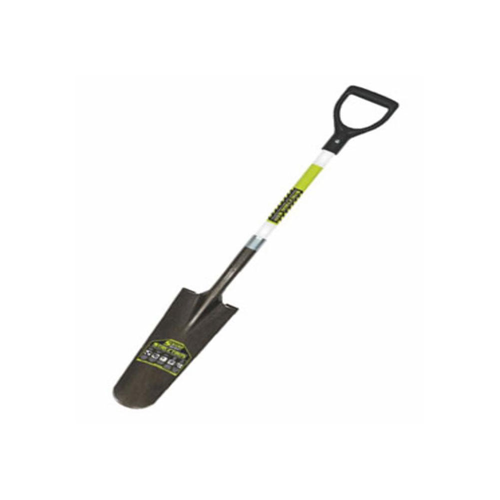 Structron S600 Safety 14 Gauge 29 in D Grip Drain Spade Shovel 49752