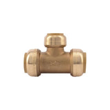 1 x 1 x 3/4in Push to Connect Brass Reducing Tee U416LFA