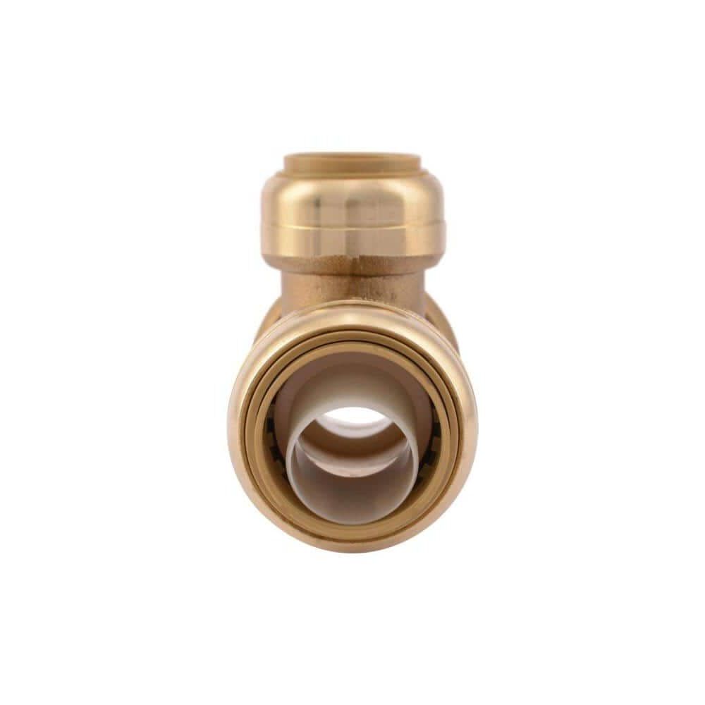 1 x 1 x 3/4in Push to Connect Brass Reducing Tee U416LFA