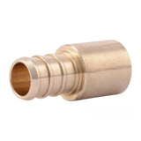 1/2 x 1/2in MPT Brass Crimp Sweat Male Adapter UC607LFCP25