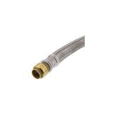 1/2 x 3/4 FIP x 18in Length Water Heater Connector U3068FLEX18LF