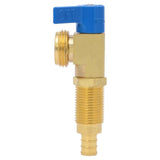 1/2in PEX Barb x 3/4in DZR Washing Machine Valve 24813A