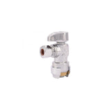 1/2in Push T x 3/8in S Compression Angle Stop Valve 23036-0000LF