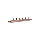 1/2in T x 3/4in D Crimp Copper 6 Port Manifold Tee 22788A