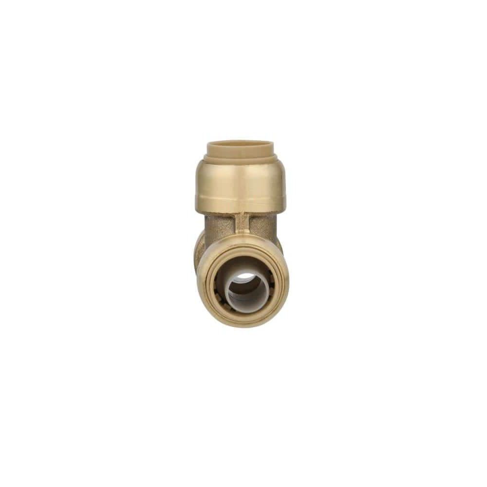 1/2in x 1/2in x 1/2in Push to Connect Brass Tee U362LFA