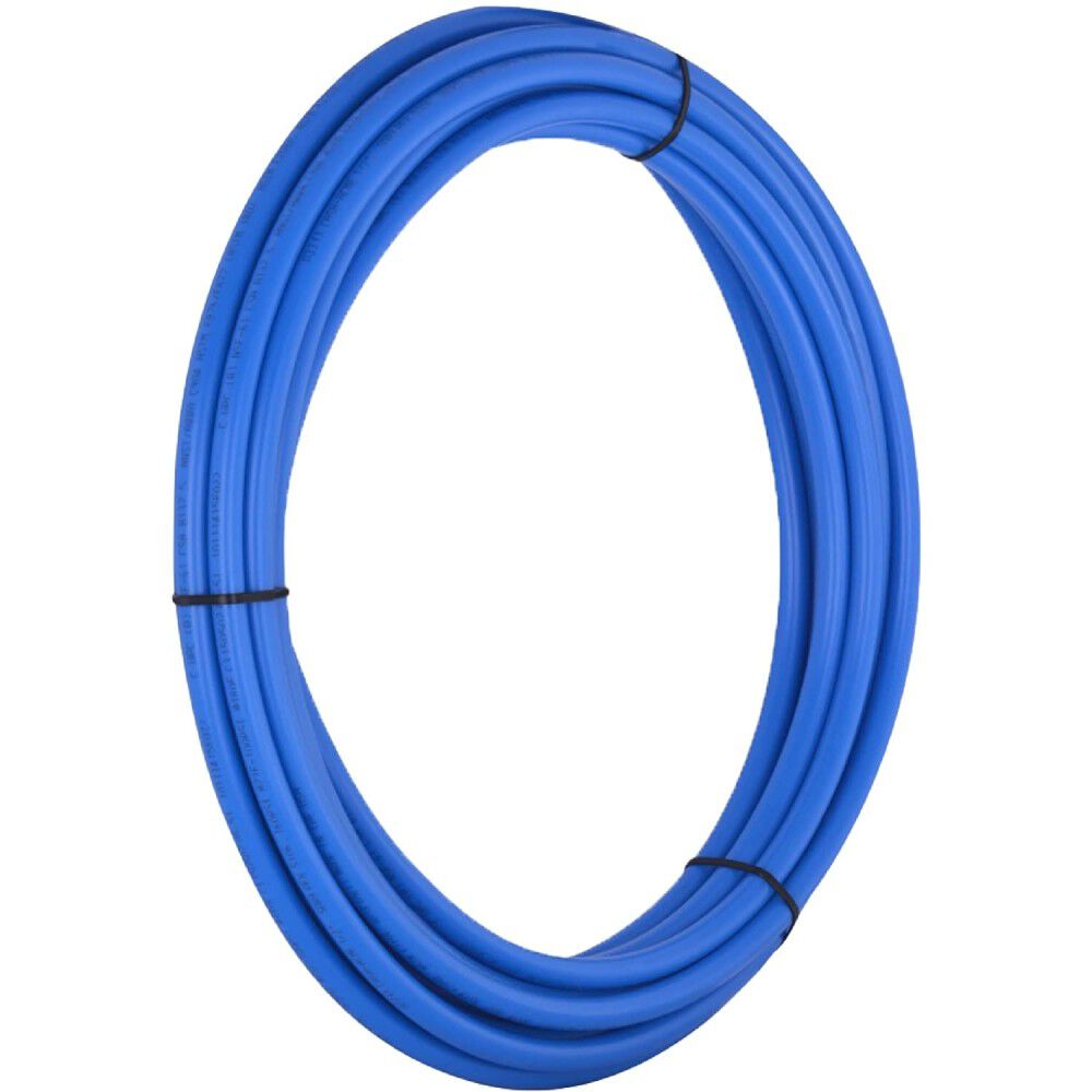 1/2in x 50' Blue Polyethylene PEX Coil Tubing U860B50