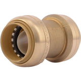 1in Push T x 1in D Push Brass Coupling U020LFA