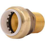 1in PVC x 1in MNPT Brass PVC Male Adapter UIP140A