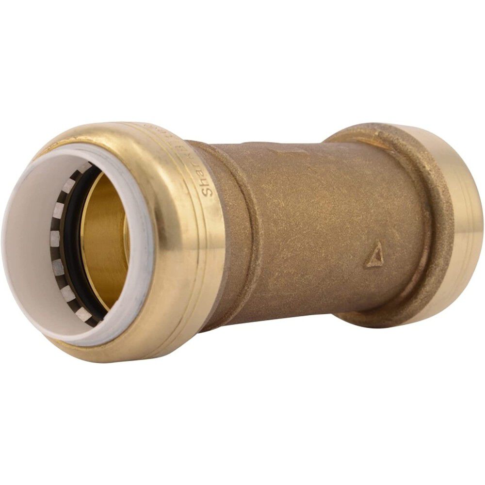 1in PVC x 1in PVC Brass Slip Coupling UIP3020A