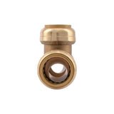 1in x 1in x 1in Push to Connect Brass Tee U374LFA