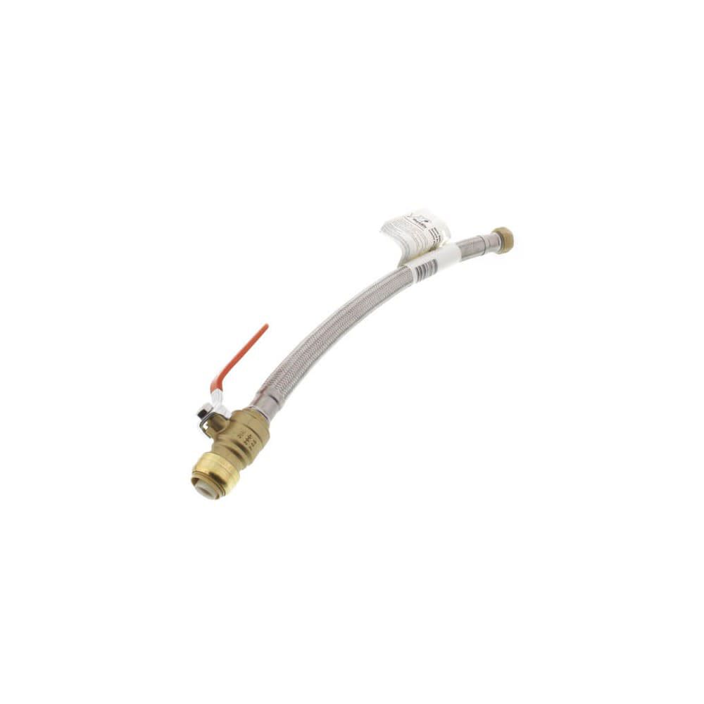 3/4 x 3/4 FIP x 18in Length Water Heater Connector U3088FLEX18BVLF