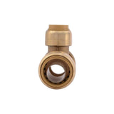 3/4 x 3/4 x 1/2in Push to Connect Brass Reducing Tee U412LFA