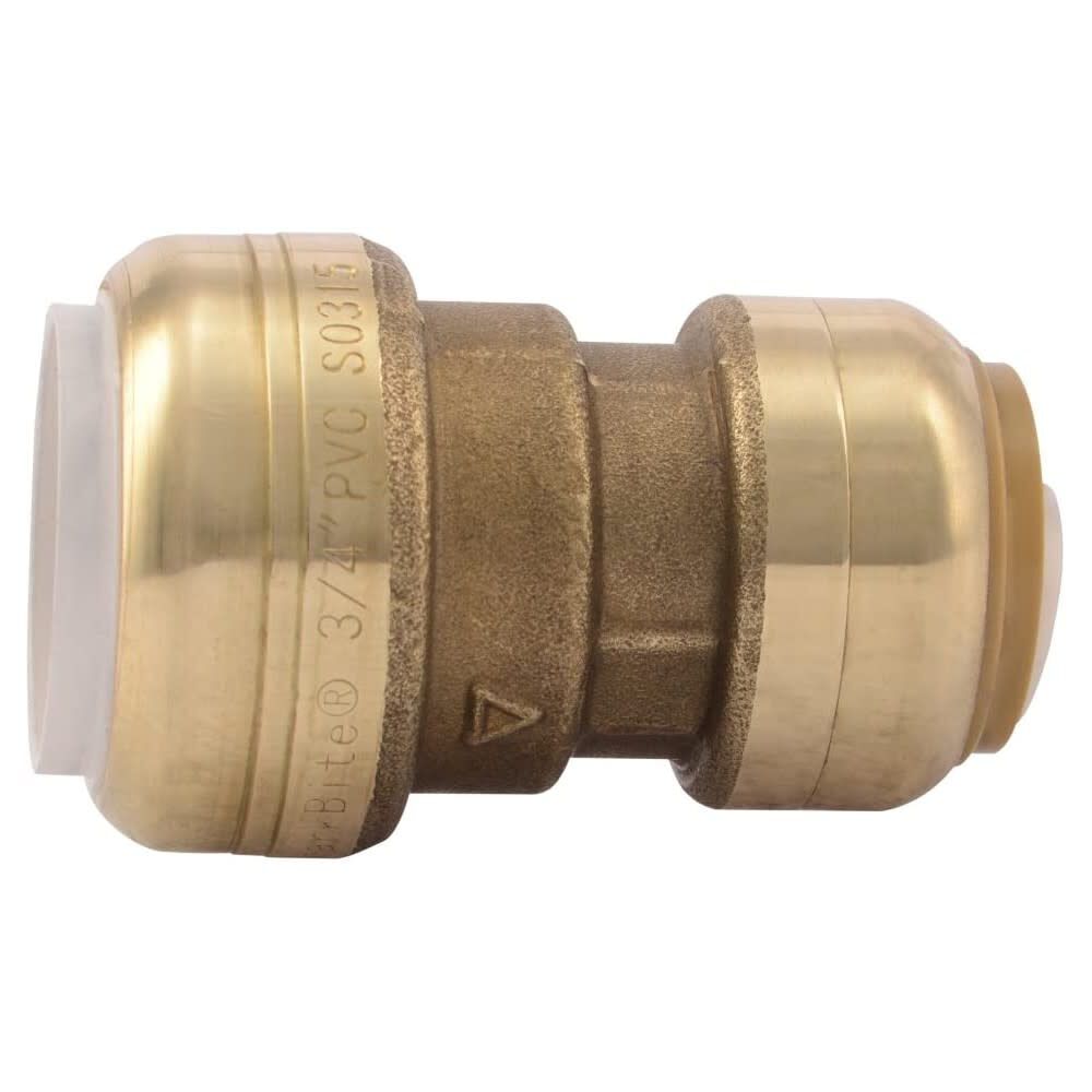 3/4in CTS x 3/4in PVC Brass Transition Coupling UIP4016A