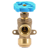 3/4in MHT T x 3/4in D MHT Brass Garden Valve 24623LF