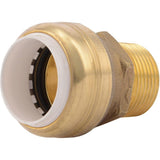 3/4in PVC x 3/4in MNPT Brass PVC Male Adapter UIP134A