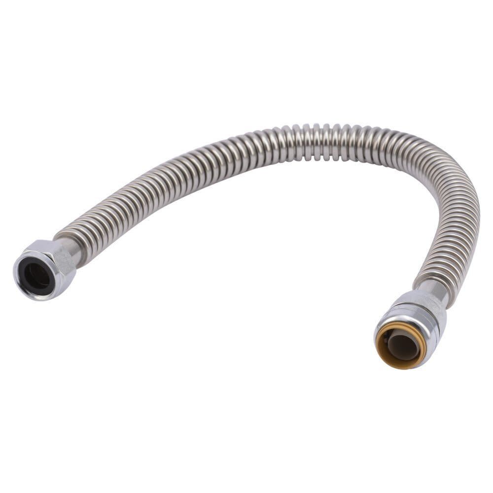 3/4in T x 3/4in D 24in Flexible Hose Connector SS3088FLEX24LF