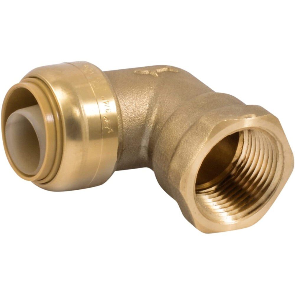 3/4in x 3/4in FNPT Brass 90 Deg Elbow U314LFA