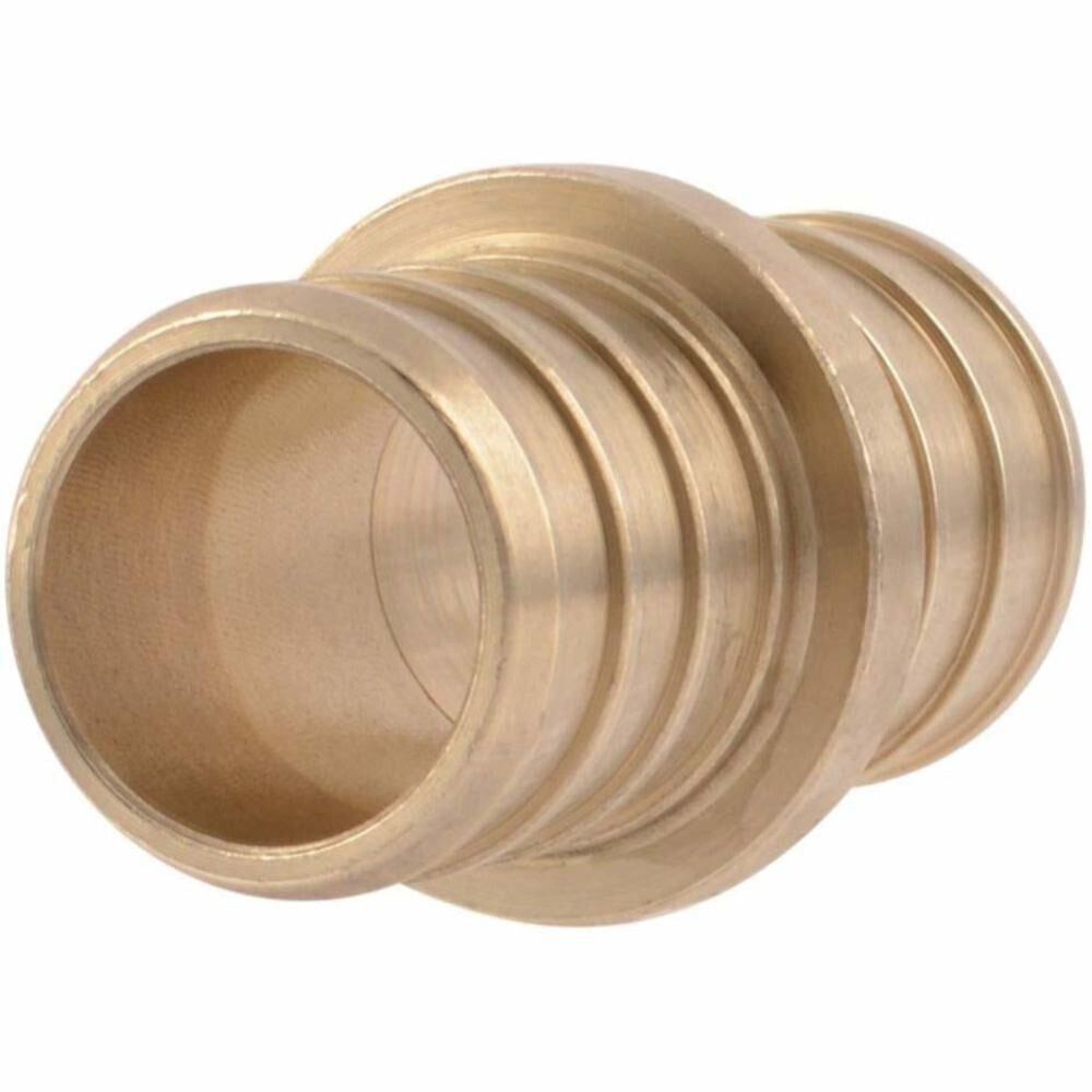 3/4in x 3/4in PEX Brass Crimp Coupling UC016LFA10