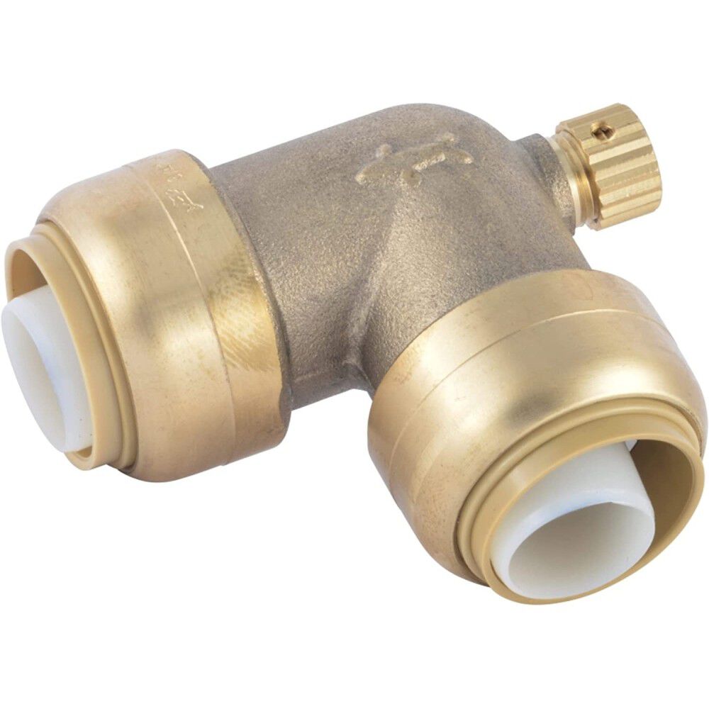 3/4in x 3/4in x 1/8in NPSM Brass 90 Deg Elbow U5256LFA