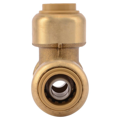 3/8in x 3/8in x 3/8in Push to Connect Brass Tee U360LFA