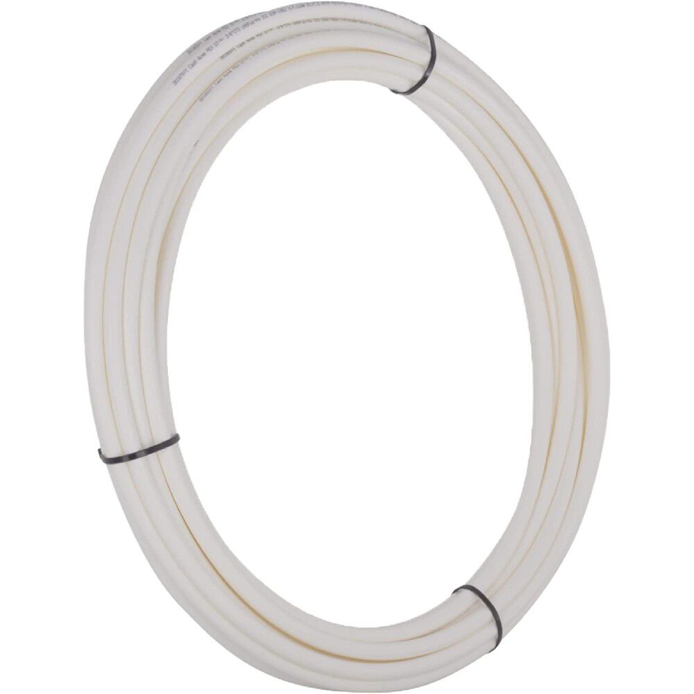 3/8in x 50' White Polyethylene PEX Coil Tubing U855W50