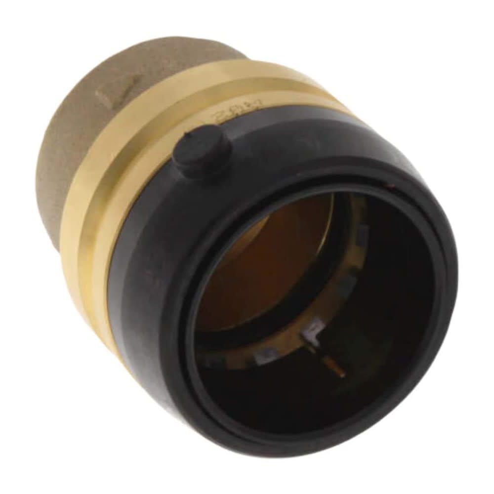 Push to Connect 1 1/4in 2XL Brass End Cap UXL0435