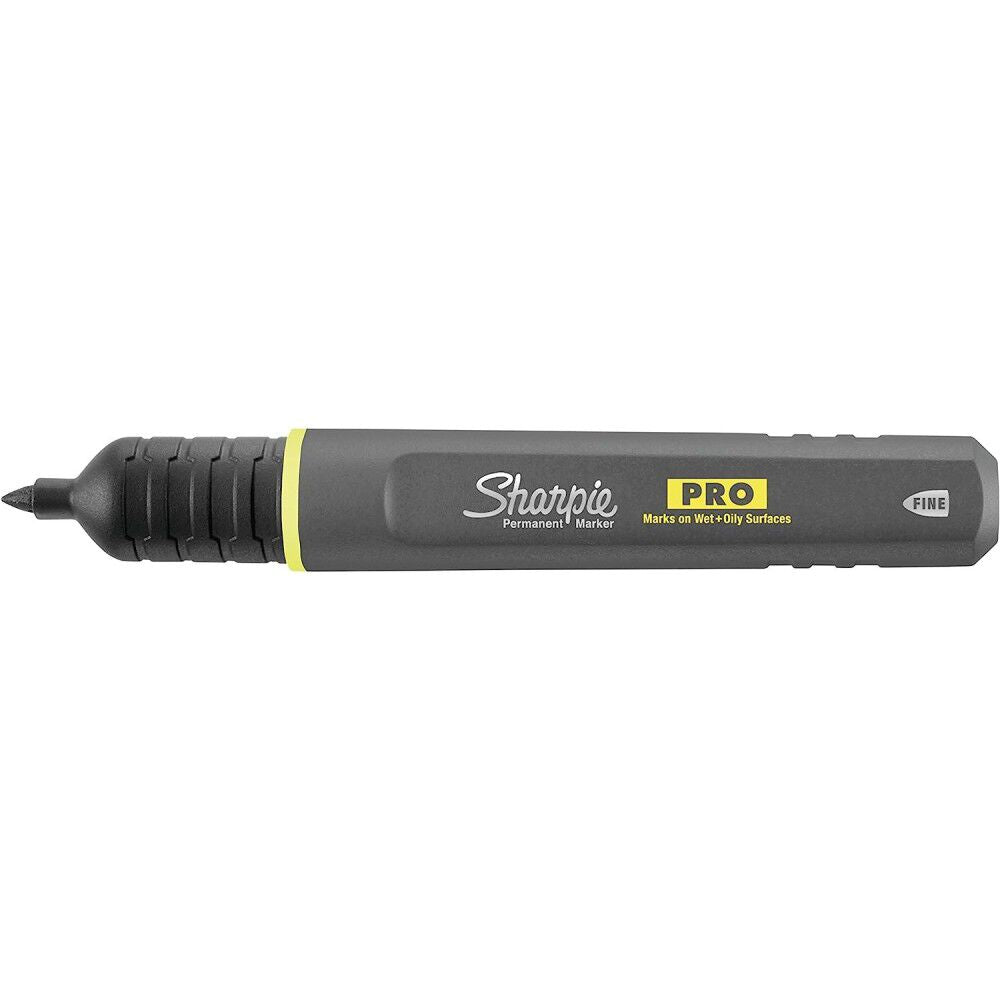 Pro Black Plastic Barrel Fine Point Permanent Marker 2018321