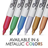 Metallic 2-Pack Fine Point Silver Permanent Marker 39108PP