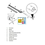 Hedge Trimmer Attachment 21in Standard Shaft 66006