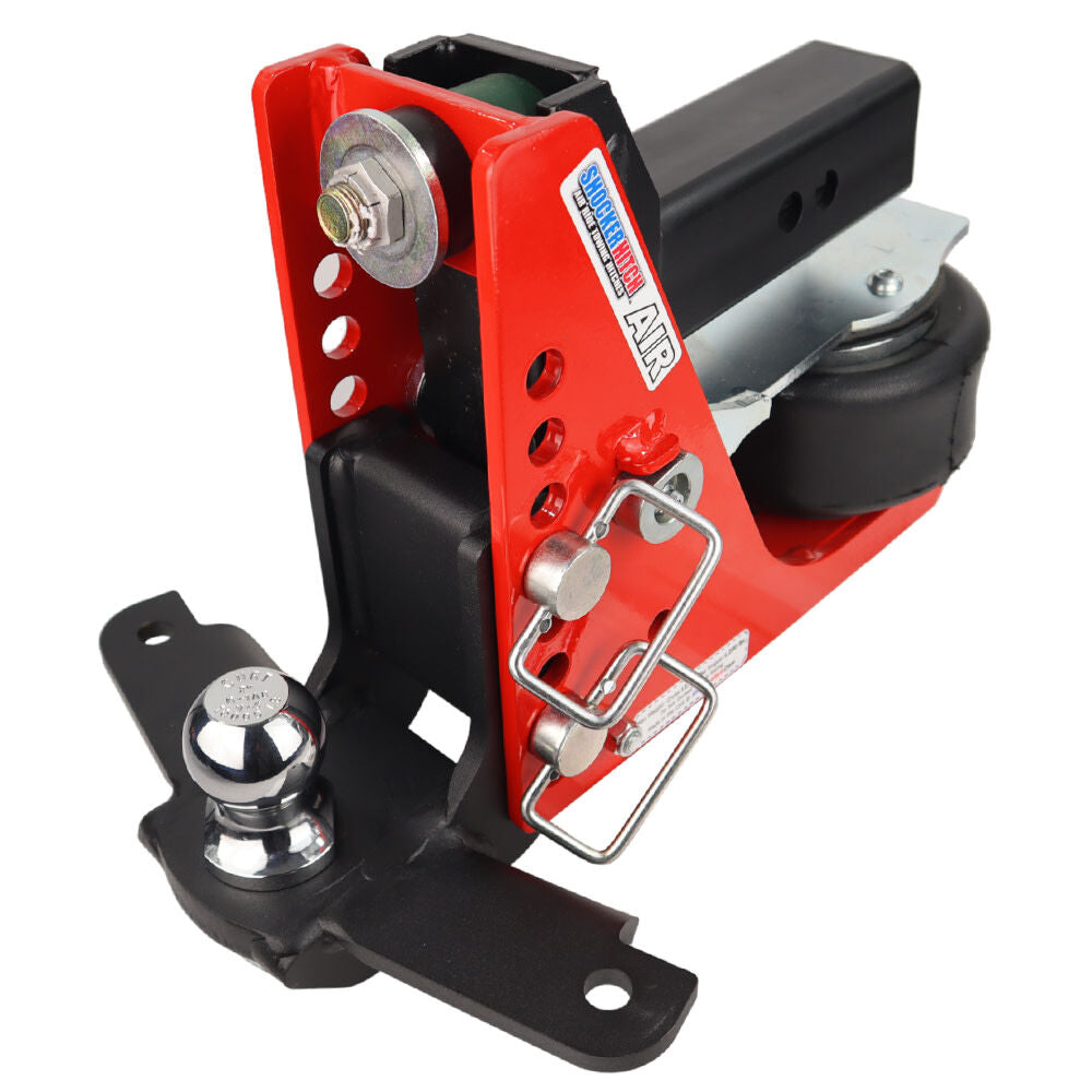 12K 2.5 Inch Air Receiver Hitch & Drop Sway Bar Tab Ball Mount 2 Inch Hitch Balls SH-640-250-2SC