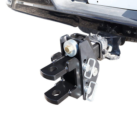 20K Impact Max 2 Inch Cushion Hitch & Clevis Pin Mount with 1-1/2 Inch Holes SH-C100-360