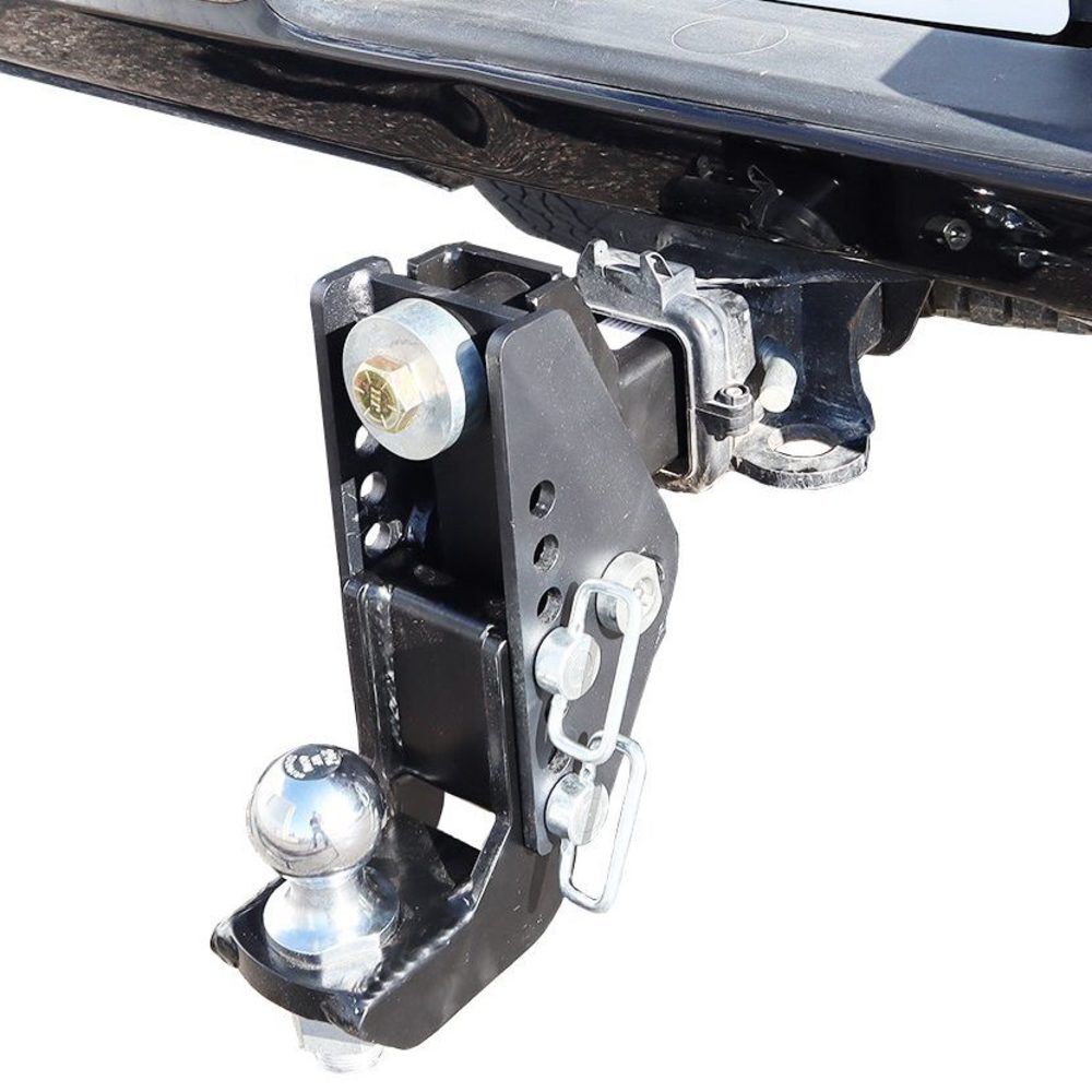 20K Impact Max 2 Inch Cushion Hitch & Drop Ball Mount 2-5/16 Inch Hitch Ball SH-C100-320-25