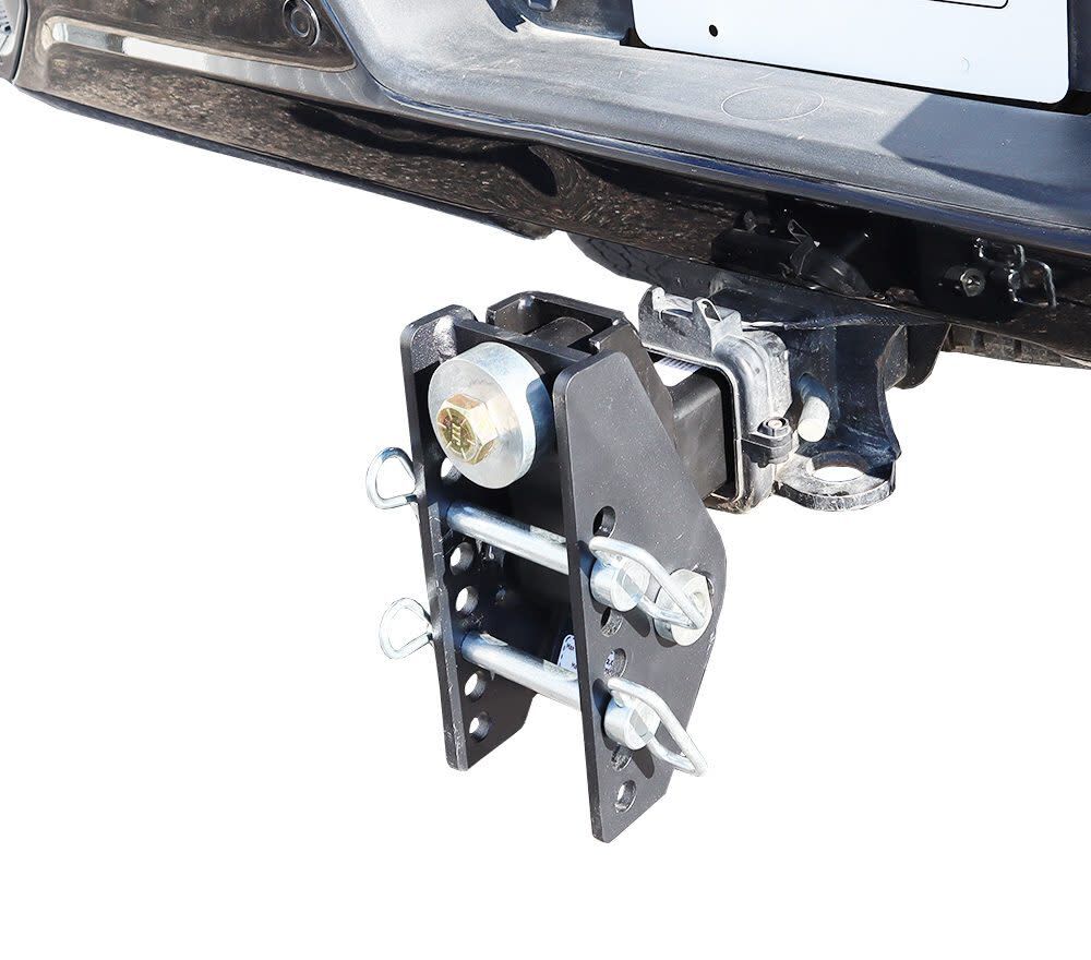 20K Impact Max 2 Inch Cushion Hitch & Drop Ball Mount 2-5/16 Inch Hitch Ball SH-C100-320-25