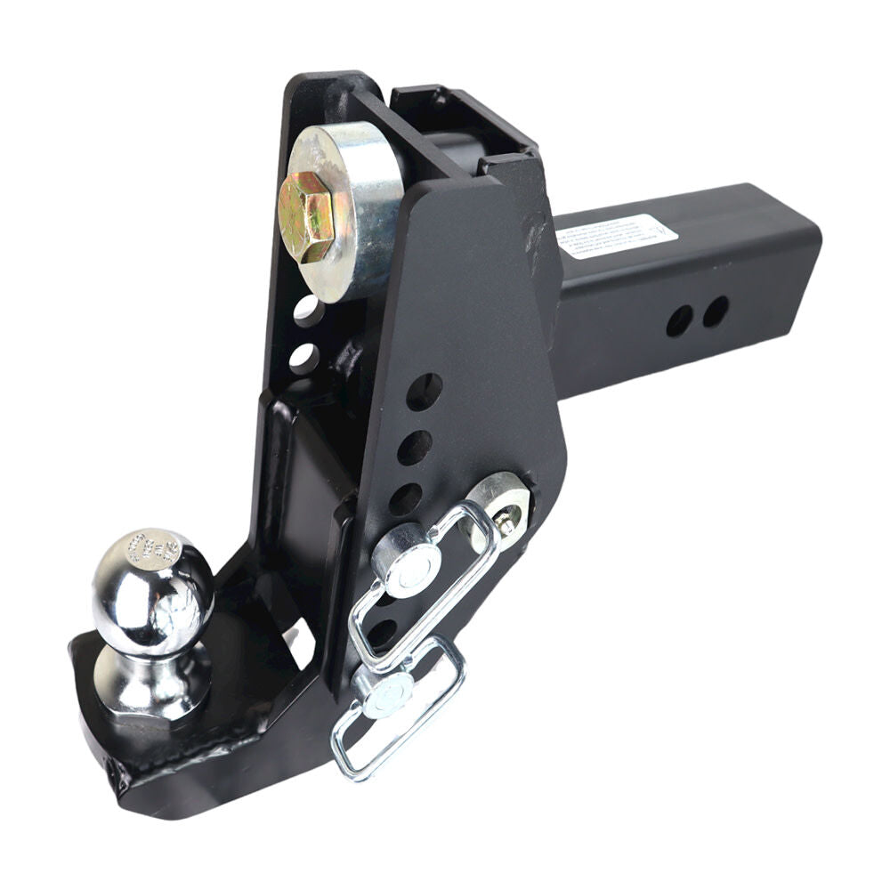 20K Impact Max 2 Inch Cushion Hitch & Drop Ball Mount 2-5/16 Inch Hitch Ball SH-C100-320-25