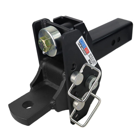 20K Impact Max 2.5 Inch Cushion Hitch & Drawbar with 1 Inch Hole SH-C125-350