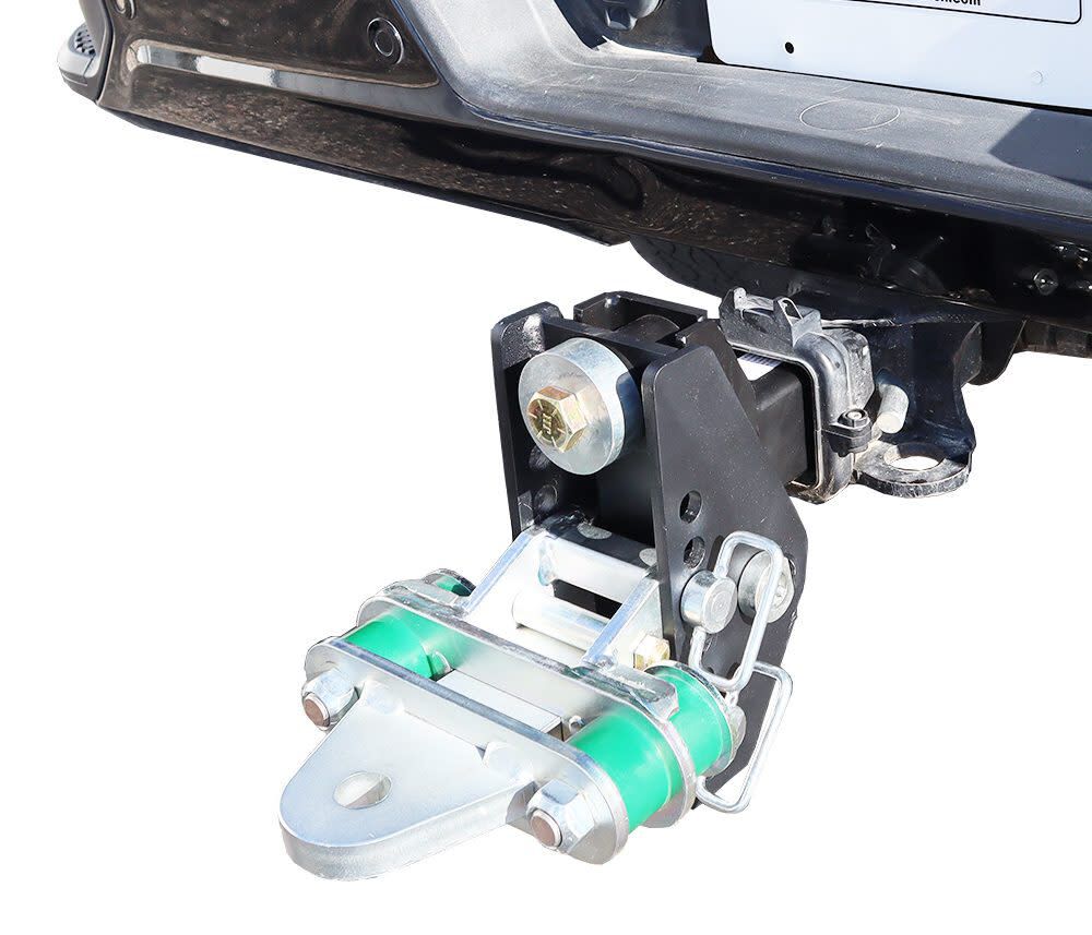 20K Impact Max 2.5 Inch Cushion Hitch & Quad Cushion Drawbar with 1 Inch Hole SH-C125-370