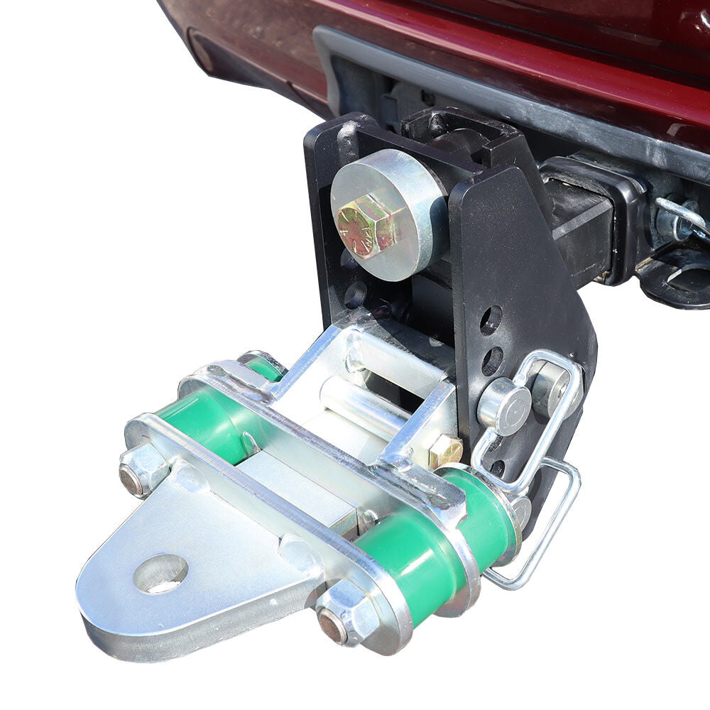 20K Impact Max 2.5 Inch Cushion Hitch & Quad Cushion Drawbar with 1 Inch Hole SH-C125-370